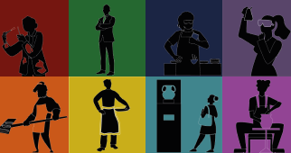 Illustration de personnage du domaine de la céramique